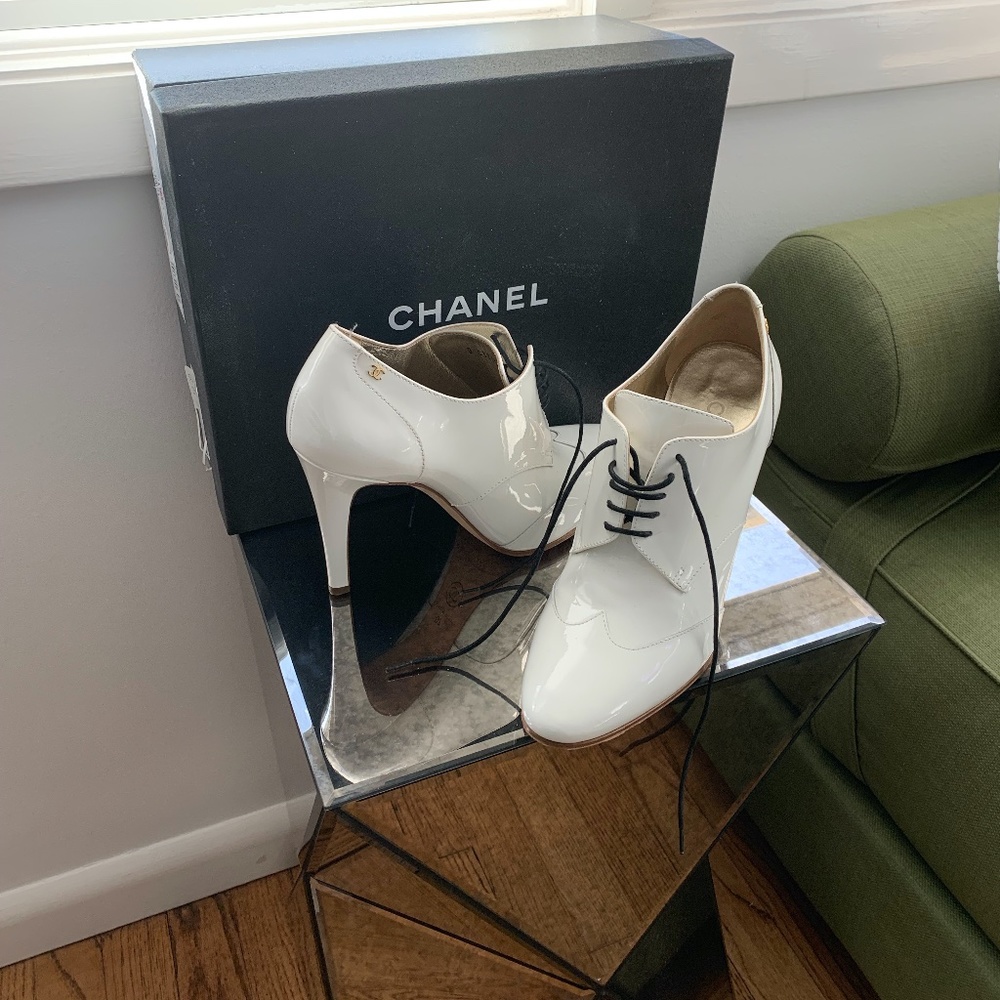 Chanel Patent Leather Shoe/Boot